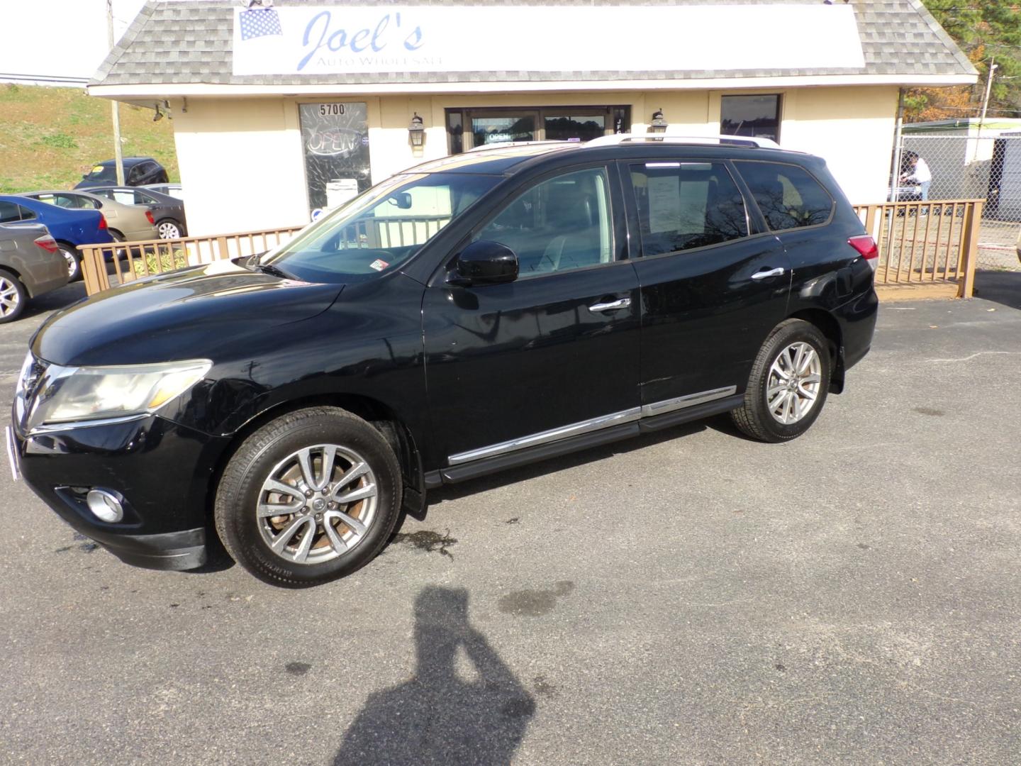 2013 Black Nissan Pathfinder (5N1AR2MM9DC) , located at 5700 Curlew Drive, Norfolk, VA, 23502, (757) 455-6330, 36.841885, -76.209412 - Photo#0